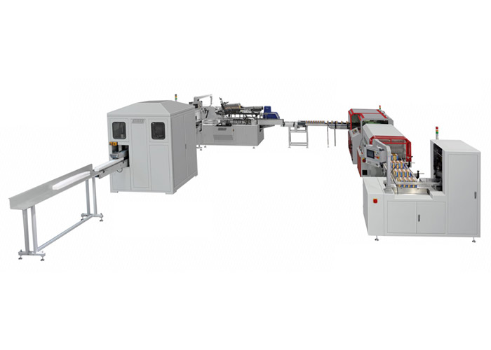 ST-500 Full Automatic Facial Tissue Box Packing Production Line